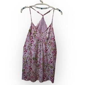 New‎ JoySpun Chemise Women’s Size M 8-10 Lace Back Knit Forest Glade